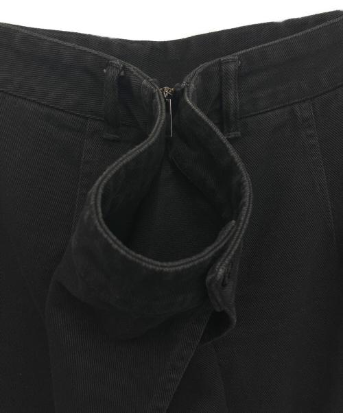 MM6 Maison Margiela（エムエムシックスメゾンマルジェラ）MM6 Maison Margiela (エムエムシックスメゾンマルジェラ) ロングスカート ブラック サイズ:36の古着・服飾アイテム