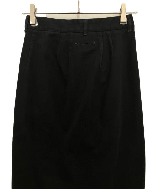 MM6 Maison Margiela（エムエムシックスメゾンマルジェラ）MM6 Maison Margiela (エムエムシックスメゾンマルジェラ) ロングスカート ブラック サイズ:36の古着・服飾アイテム