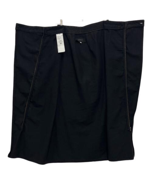 MM6 Maison Margiela（エムエムシックスメゾンマルジェラ）MM6 Maison Margiela (エムエムシックスメゾンマルジェラ) ロングスカート ブラック サイズ:36の古着・服飾アイテム