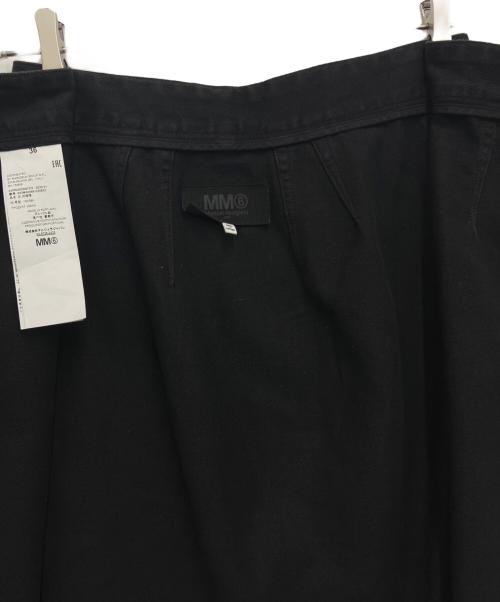MM6 Maison Margiela（エムエムシックスメゾンマルジェラ）MM6 Maison Margiela (エムエムシックスメゾンマルジェラ) ロングスカート ブラック サイズ:36の古着・服飾アイテム