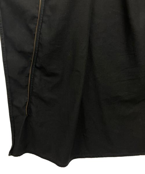 MM6 Maison Margiela（エムエムシックスメゾンマルジェラ）MM6 Maison Margiela (エムエムシックスメゾンマルジェラ) ロングスカート ブラック サイズ:36の古着・服飾アイテム