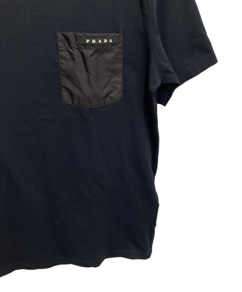PRADA（プラダ）PRADA (プラダ) 半袖カットソー ブラック サイズ:Sの古着・服飾アイテム