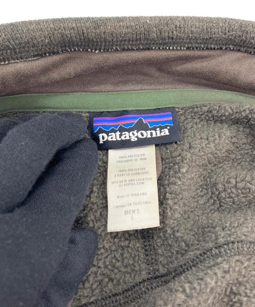 Patagonia（パタゴニア）Patagonia (パタゴニア) シンチラスナップT ブラウン サイズ:Lの古着・服飾アイテム