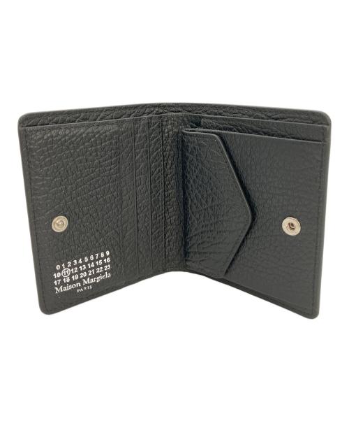 Maison Margiela（メゾンマルジェラ）Maison Margiela (メゾンマルジェラ) 4ステッチ2つ折り財布 ブラックの古着・服飾アイテム
