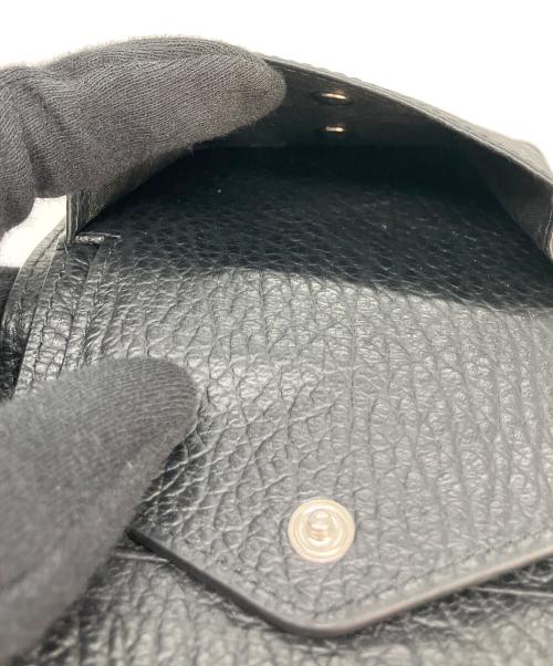 Maison Margiela（メゾンマルジェラ）Maison Margiela (メゾンマルジェラ) 4ステッチ2つ折り財布 ブラックの古着・服飾アイテム