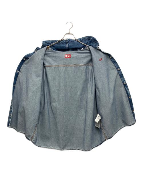 DIESEL（ディーゼル）DIESEL (ディーゼル) デニムジャケット インディゴ サイズ:Lの古着・服飾アイテム