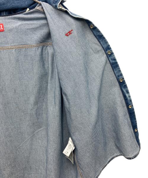 DIESEL（ディーゼル）DIESEL (ディーゼル) デニムジャケット インディゴ サイズ:Lの古着・服飾アイテム