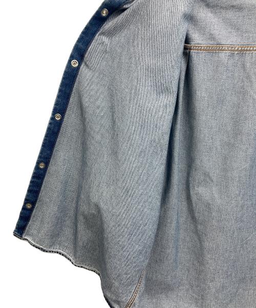 DIESEL（ディーゼル）DIESEL (ディーゼル) デニムジャケット インディゴ サイズ:Lの古着・服飾アイテム