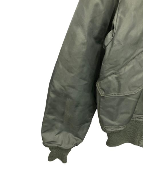 US ARMY（ユーエスアーミー）US ARMY (ユーエスアーミー) フライトジャケット オリーブ サイズ:Ｍの古着・服飾アイテム