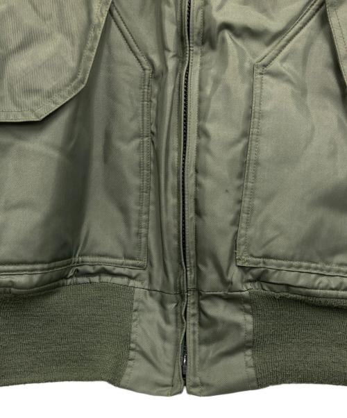 US ARMY（ユーエスアーミー）US ARMY (ユーエスアーミー) フライトジャケット オリーブ サイズ:Ｍの古着・服飾アイテム
