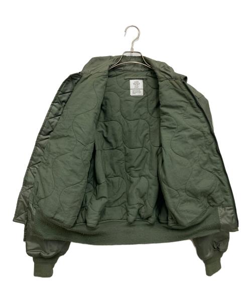 US ARMY（ユーエスアーミー）US ARMY (ユーエスアーミー) フライトジャケット オリーブ サイズ:Ｍの古着・服飾アイテム