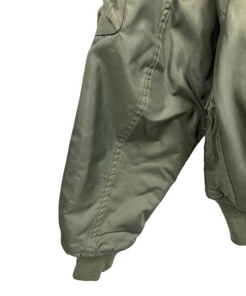 US ARMY（ユーエスアーミー）US ARMY (ユーエスアーミー) フライトジャケット オリーブ サイズ:Ｍの古着・服飾アイテム