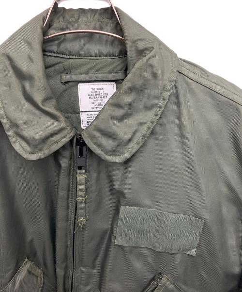 US ARMY（ユーエスアーミー）US ARMY (ユーエスアーミー) フライトジャケット オリーブ サイズ:Ｍの古着・服飾アイテム