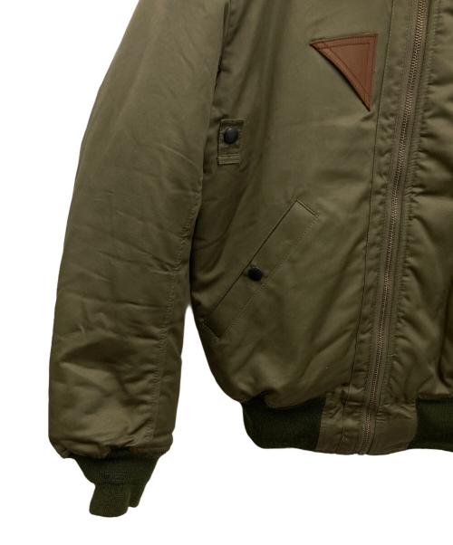 HOUSTON（ヒューストン）HOUSTON (ヒューストン) B-15A オリーブ サイズ:44の古着・服飾アイテム