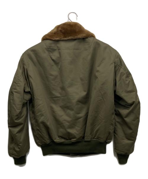 HOUSTON（ヒューストン）HOUSTON (ヒューストン) B-15A オリーブ サイズ:44の古着・服飾アイテム