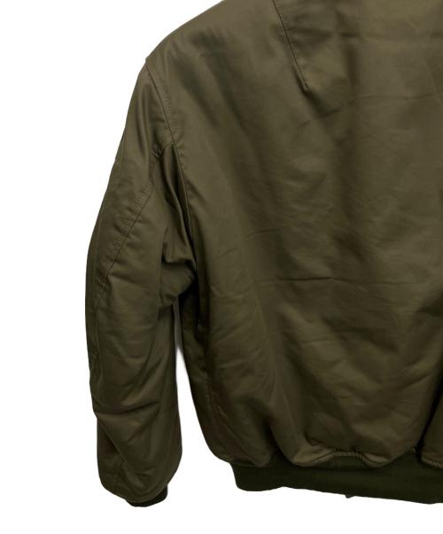 HOUSTON（ヒューストン）HOUSTON (ヒューストン) B-15A オリーブ サイズ:44の古着・服飾アイテム