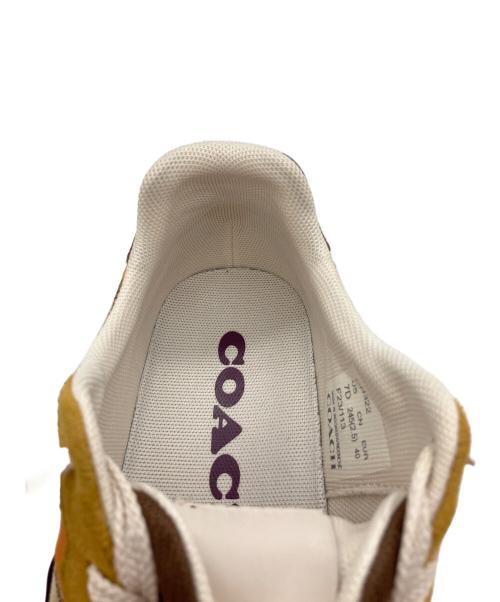 COACH（コーチ）COACH (コーチ) シティソールランナー シグネチャージャガード ベージュ サイズ:US 7Dの古着・服飾アイテム
