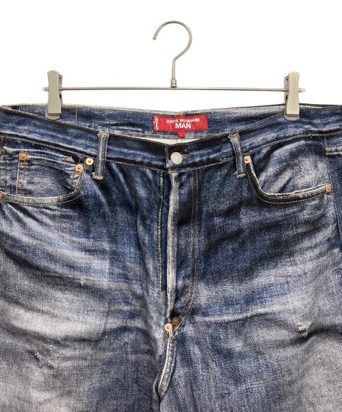 JUNYA WATANABE（ジュンヤワタナベ）JUNYA WATANABE (ジュンヤワタナベ) LEVI'S (リーバイス) BerBerJin (ベンベルジン) デニムパンツ インディゴ サイズ:Lの古着・服飾アイテム