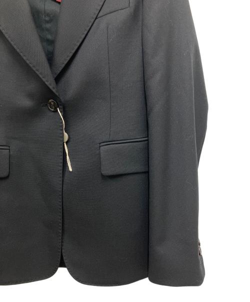 Maison Margiela（メゾンマルジェラ）Maison Margiela (メゾンマルジェラ) テーラードジャケット ブラック×レッド サイズ:38の古着・服飾アイテム