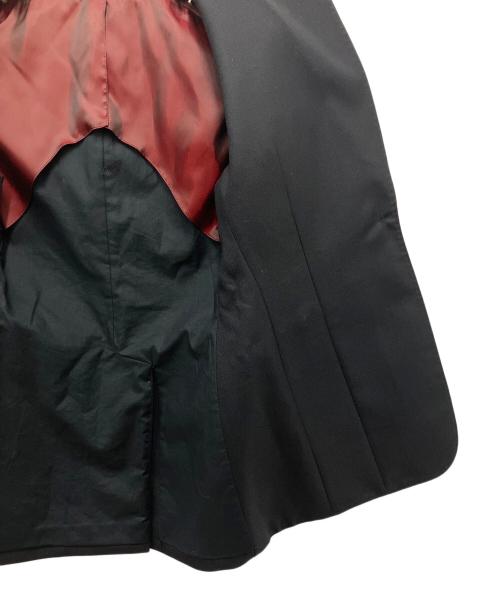 Maison Margiela（メゾンマルジェラ）Maison Margiela (メゾンマルジェラ) テーラードジャケット ブラック×レッド サイズ:38の古着・服飾アイテム