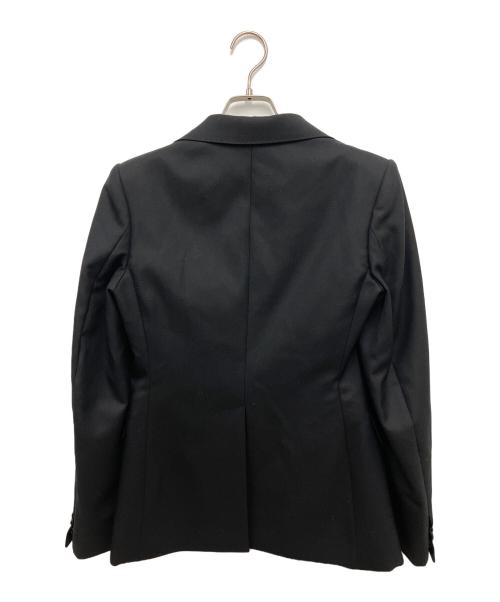 Maison Margiela（メゾンマルジェラ）Maison Margiela (メゾンマルジェラ) テーラードジャケット ブラック×レッド サイズ:38の古着・服飾アイテム