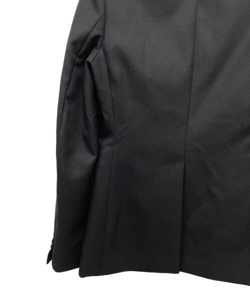 Maison Margiela（メゾンマルジェラ）Maison Margiela (メゾンマルジェラ) テーラードジャケット ブラック×レッド サイズ:38の古着・服飾アイテム