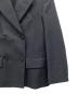 中古・古着 Maison Margiela (メゾンマルジェラ) テーラードジャケット ブラック サイズ:36：27000円