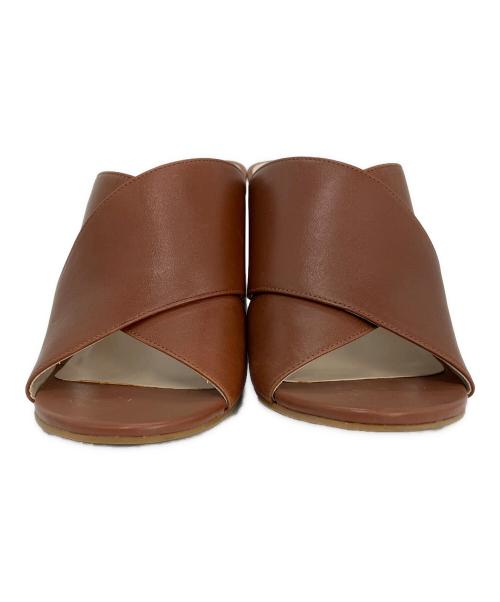 COLE HAAN（コールハーン）COLE HAAN (コールハーン) クロスバンドサンダル ブラウン サイズ:6 1/2の古着・服飾アイテム