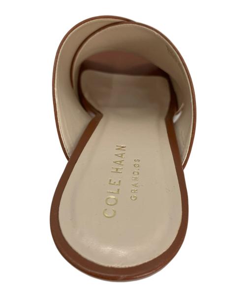 COLE HAAN（コールハーン）COLE HAAN (コールハーン) クロスバンドサンダル ブラウン サイズ:6 1/2の古着・服飾アイテム