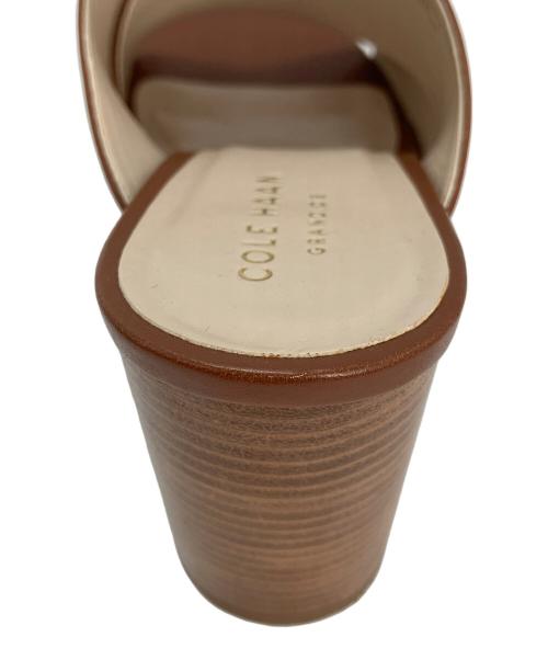 COLE HAAN（コールハーン）COLE HAAN (コールハーン) クロスバンドサンダル ブラウン サイズ:6 1/2の古着・服飾アイテム