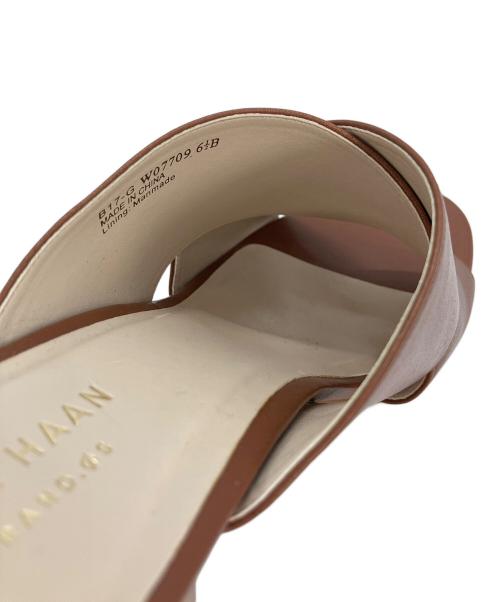 COLE HAAN（コールハーン）COLE HAAN (コールハーン) クロスバンドサンダル ブラウン サイズ:6 1/2の古着・服飾アイテム