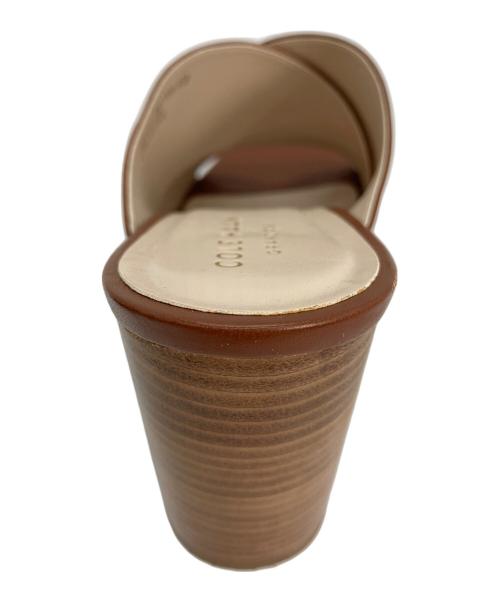 COLE HAAN（コールハーン）COLE HAAN (コールハーン) クロスバンドサンダル ブラウン サイズ:6 1/2の古着・服飾アイテム