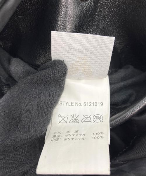 AVIREX（アヴィレックス）AVIREX (アヴィレックス) レザージャケット ブラック サイズ:Lの古着・服飾アイテム
