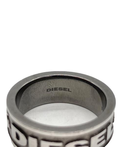 DIESEL（ディーゼル）DIESEL (ディーゼル) リング グレー サイズ:9の古着・服飾アイテム
