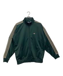 adidas（アディダス）の古着「トラックジャケット」｜グリーン×ベージュ