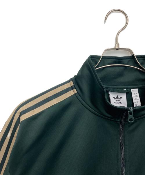 adidas（アディダス）adidas (アディダス) トラックジャケット グリーン×ベージュ サイズ:Lの古着・服飾アイテム