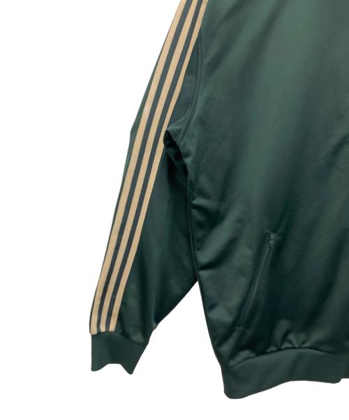 adidas（アディダス）adidas (アディダス) トラックジャケット グリーン×ベージュ サイズ:Lの古着・服飾アイテム