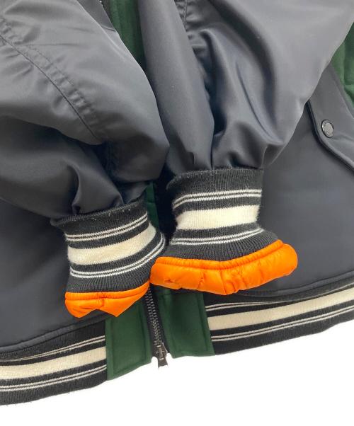 BURBERRY（バーバリー）BURBERRY (バーバリー) スタジャン グリーン×ブラック サイズ:Lの古着・服飾アイテム