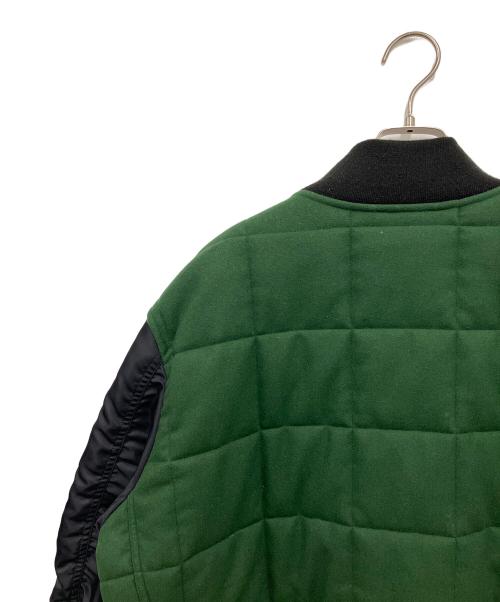 BURBERRY（バーバリー）BURBERRY (バーバリー) スタジャン グリーン×ブラック サイズ:Lの古着・服飾アイテム