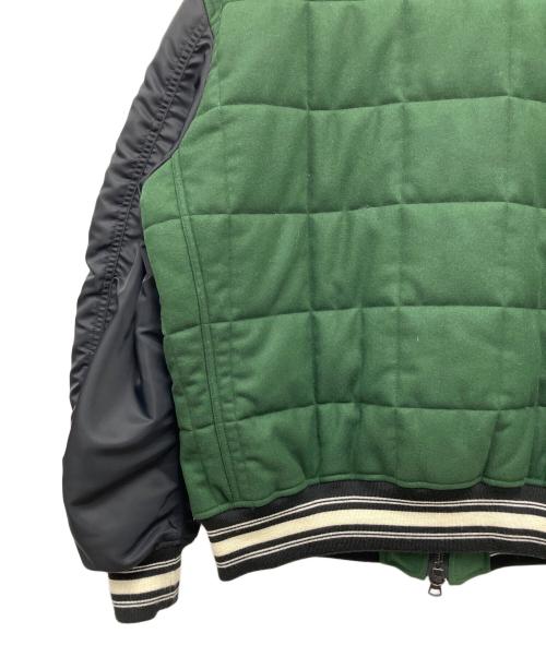 BURBERRY（バーバリー）BURBERRY (バーバリー) スタジャン グリーン×ブラック サイズ:Lの古着・服飾アイテム