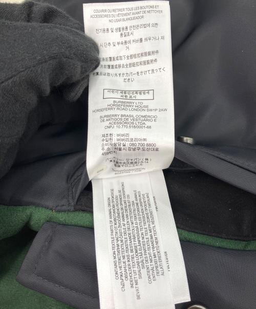 BURBERRY（バーバリー）BURBERRY (バーバリー) スタジャン グリーン×ブラック サイズ:Lの古着・服飾アイテム