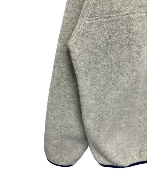Patagonia（パタゴニア）Patagonia (パタゴニア) シンチラスナップTプルオーバー ベージュ×ネイビー サイズ:Ⅿの古着・服飾アイテム