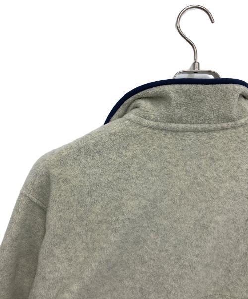 Patagonia（パタゴニア）Patagonia (パタゴニア) シンチラスナップTプルオーバー ベージュ×ネイビー サイズ:Ⅿの古着・服飾アイテム