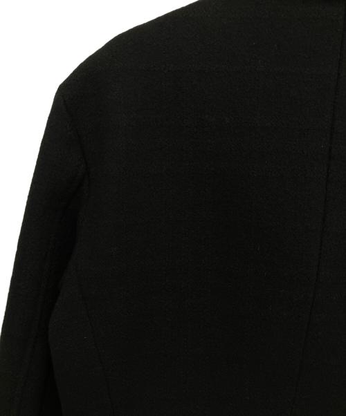 BURBERRY BLACK LABEL（バーバリーブラックレーベル）BURBERRY BLACK LABEL (バーバリーブラックレーベル) Pコート ブラック サイズ:Mの古着・服飾アイテム
