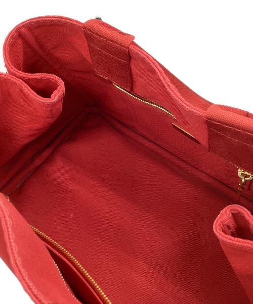 PRADA（プラダ）PRADA (プラダ) カナパトート レッドの古着・服飾アイテム