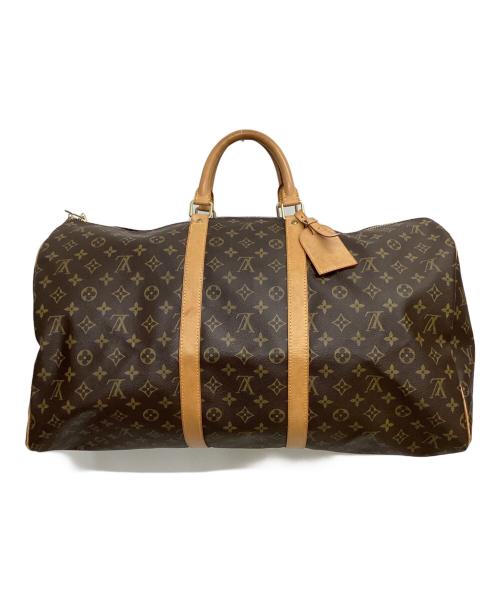 LOUIS VUITTON（ルイ ヴィトン）LOUIS VUITTON (ルイ ヴィトン) トラベルバッグ ブラウンの古着・服飾アイテム