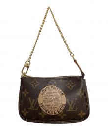 LOUIS VUITTON（ルイ ヴィトン）の古着「ニポシェットアクセソワール」｜ブラウン