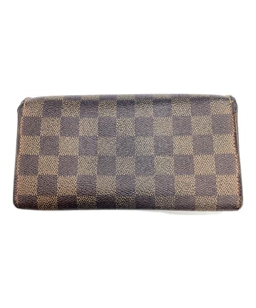 LOUIS VUITTON（ルイ ヴィトン）LOUIS VUITTON (ルイ ヴィトン) ダミエ ポルトフォイユ・サラ ブラウンの古着・服飾アイテム
