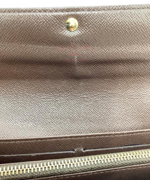 LOUIS VUITTON（ルイ ヴィトン）LOUIS VUITTON (ルイ ヴィトン) ダミエ ポルトフォイユ・サラ ブラウンの古着・服飾アイテム