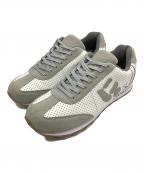 via SANGACIO×Brandalisedヴィア・サンガチオ×ブランダライズド）の古着「ローカットスニーカー」｜ホワイト×グレー